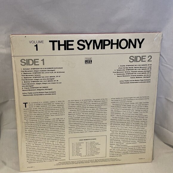 Great Moments Of Music Volume 1, The Symphony (Vinyl, 1980) Time Life Records - Picture 3 of 9